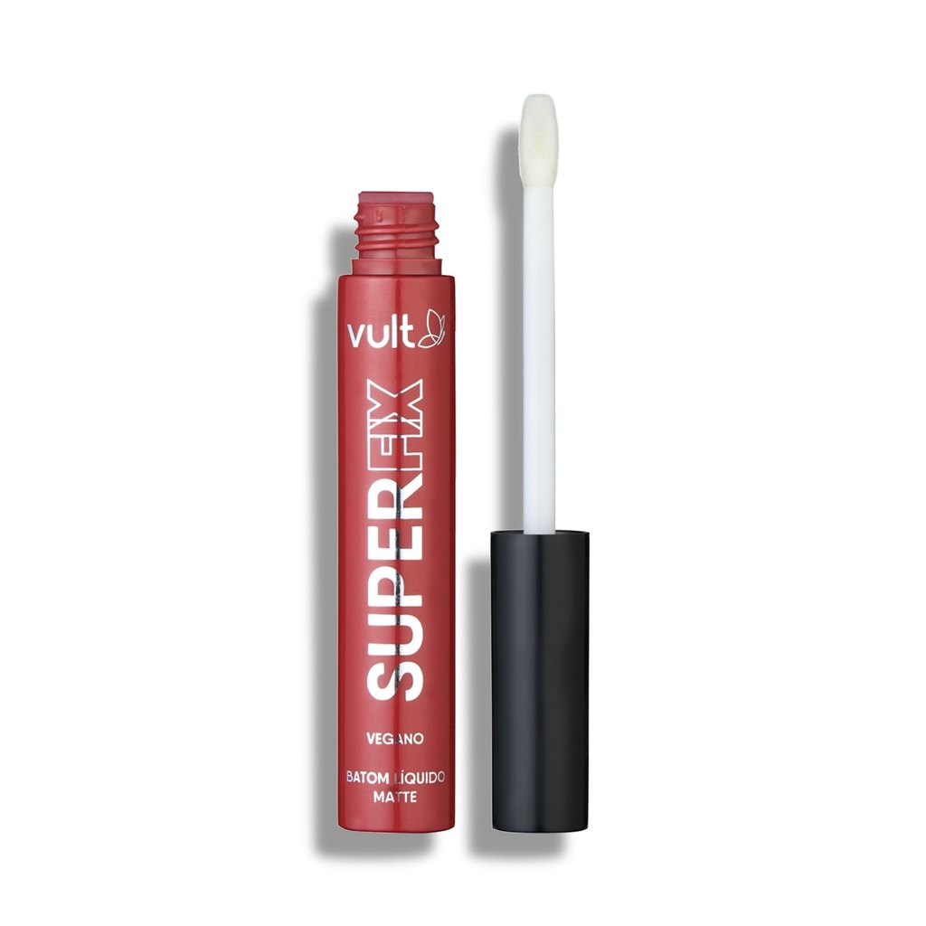Vult Super Fix Vermelho Profundo Batom Líquido Matte 5ml