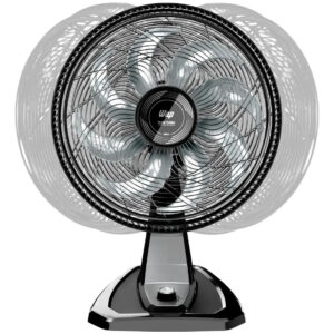 Wap Flow Turbo WV01PR 2 em 1 50 cm 60 Preto Cinza Plástico 8