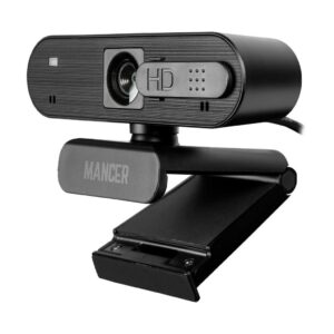 Webcam Mancer Tarot, 1080p, USB, Preto — Informática