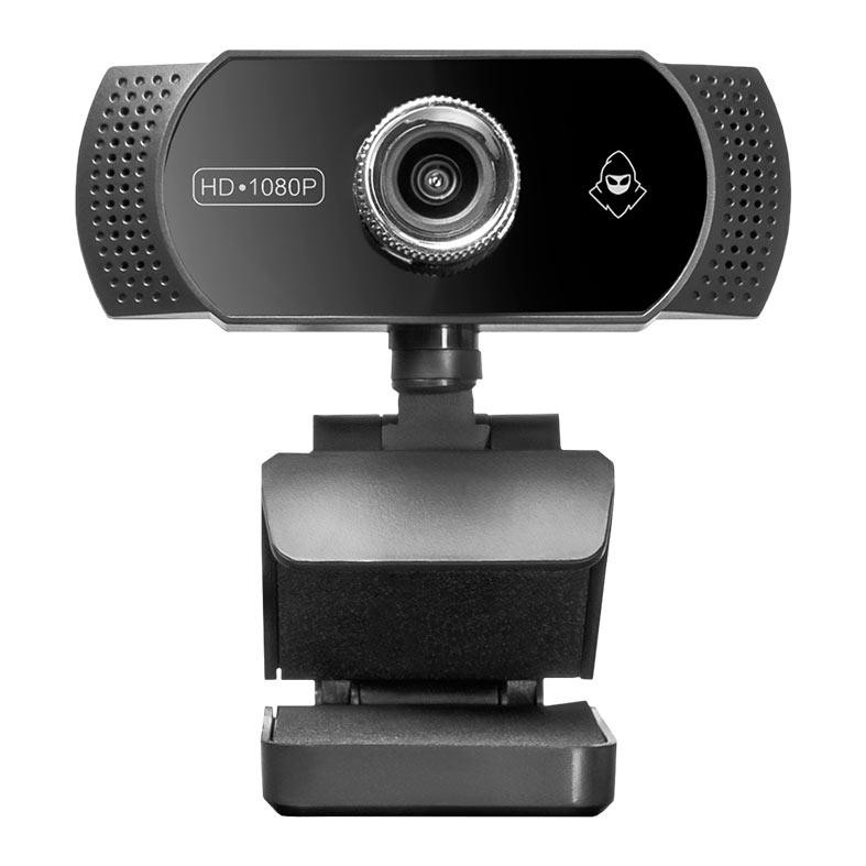 Webcam Mancer Tarot V2, 1080p, USB, Preto — Informática