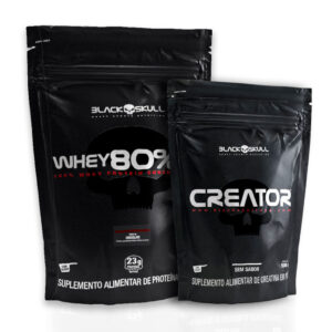 Whey 80% HD 900g Creatina Creator 500g