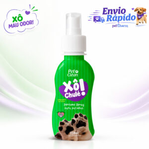 Xô Chulé Pet Clean 120ml Perfume Spray para Patinhas de Cães