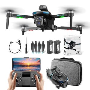XT606 Drone 8K Dual Camera Brushless Motor RC Quadcopter Profissional