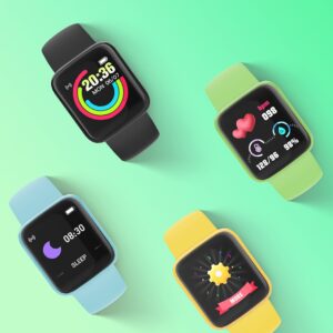 Y68 Macaron Smart Bracelet Pulseira Inteligente Espaço Dual Heart — Informática