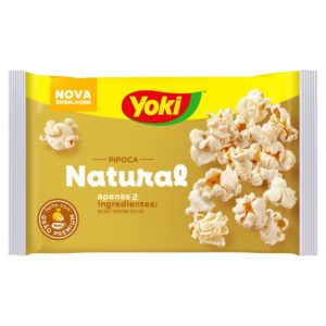 Yoki Pipoca para Micro-Ondas Natural Pacote 100g