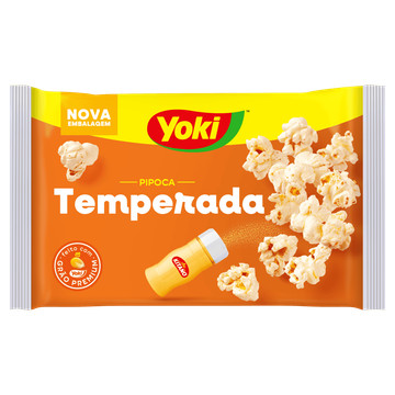 Yoki Pipoca para micro-ondas temperada com Toque de Chef 100g