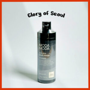Zero shampoo de cabelo preto cinza 300g) Cor de xampu de cor