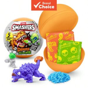 Zuru Smashers Surpresa Caixa-Cega Dinossauro vs Alienígenas Cápsula